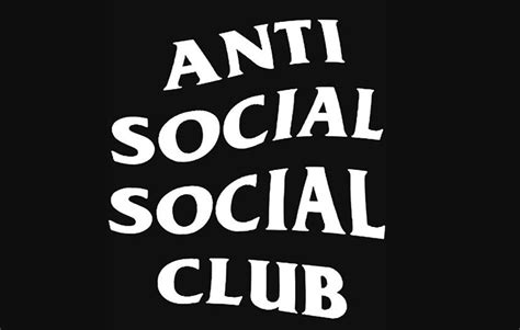 anti social social club font